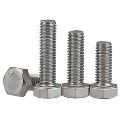 Stainless Steel Hexagon Head Hex Full Thread Bolt and Nut