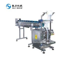 Peiriant Pecynnu Awtomatig Porthiant Rhannau Plastig Bach gyda Hopper